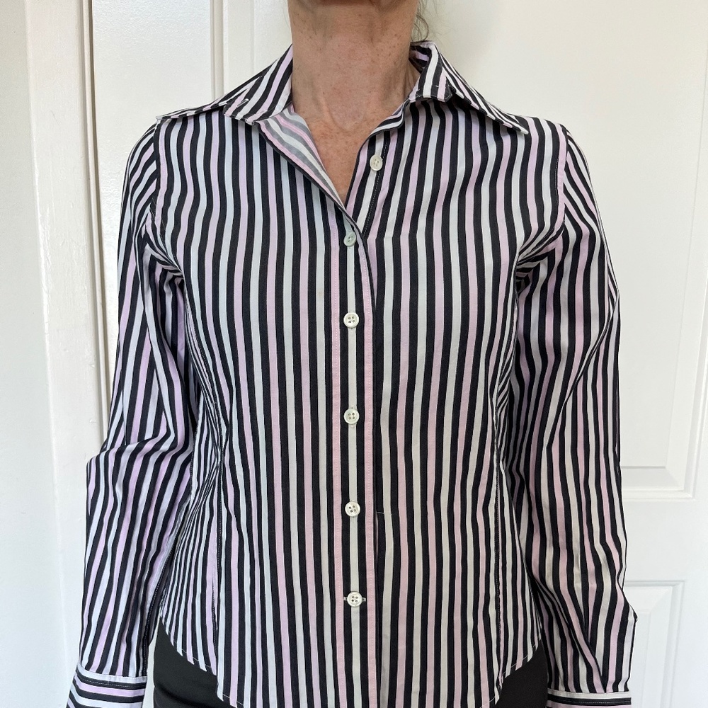 Woman's Faconnable button down Cotton Shirt